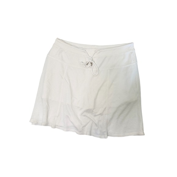 GreenTea Pants - Green Tea White Active Athletic Skort Women's Medium Tennis Golf Skirt